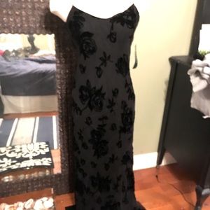 Lauren silk floor length dress